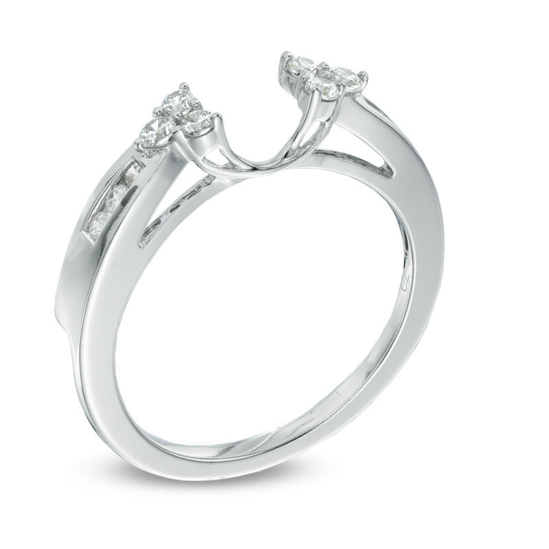 0.25 CT. T.W. Diamond Solitaire Enhancer 14K White Gold
