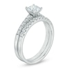 Thumbnail Image 2 of 1.00 CT. T.W. Certified Canadian Diamond Bridal Set in 14K White Gold (I/I2)