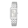 Thumbnail Image 0 of Ladies' Citizen Quartz Crystal Watch with Silver Rectangular Dial (Model: EK1120-55A)