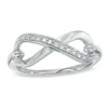 Thumbnail Image 0 of Diamond Accent Infinity Ring in Sterling Silver