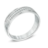 Thumbnail Image 1 of Men's 0.25 CT. T.W. Diamond Channel Ring in 10K White Gold