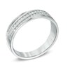 Thumbnail Image 2 of Men's 0.25 CT. T.W. Diamond Channel Ring in 10K White Gold