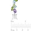 Thumbnail Image 2 of Multi-Gemstone Bracelet in Sterling Silver - 7.25"