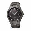 Thumbnail Image 1 of Men's Seiko Solar Black Stainless Steel Watch (Model: SNE325)