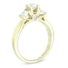 0.95 CT. T.W. Diamond Past Present Future® Engagement Ring in 14K Gold