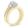 Thumbnail Image 1 of 1.20 CT. T.W. Diamond Past Present Future Bridal Set in 14K Gold