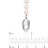 Thumbnail Image 2 of 6.0-7.0mm Freshwater Cultured Pearl Strand Necklace with Sterling Silver Clasp-60"