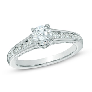 1.00 CT. T.W. Diamond Engagement Ring in 14K White Gold