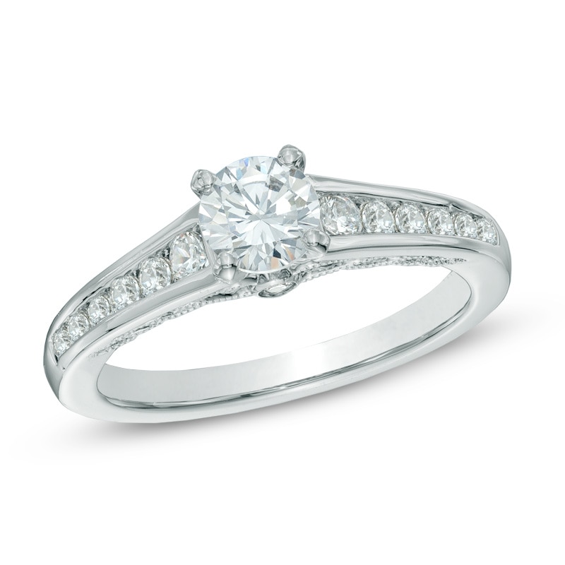 1.00 CT. T.W. Diamond Engagement Ring in 14K White Gold