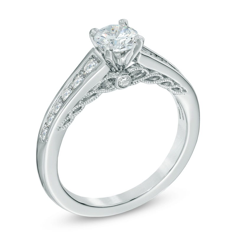1.00 CT. T.W. Diamond Engagement Ring in 14K White Gold