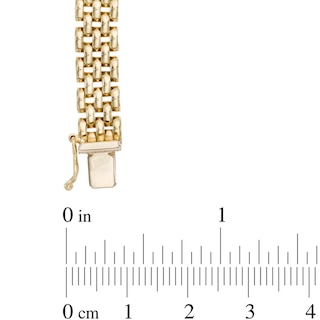 Panther Link Bracelet in 10K Gold