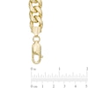 Men's 9.2mm Curb Chain Bracelet in 10K Gold - 8.5"