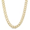 Thumbnail Image 1 of Men's 7.8mm Curb Chain Necklace in 10K Gold - 22"