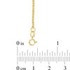 Thumbnail Image 2 of Triple Heart Bracelet in 10K Gold - 7.5"