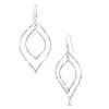 Thumbnail Image 0 of Double Flame Drop Earrings in Sterling Silver