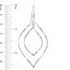 Thumbnail Image 1 of Double Flame Drop Earrings in Sterling Silver