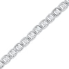 Thumbnail Image 1 of 0.25 CT. T.W. Diamond Tennis Bracelet in Sterling Silver - 7.25"