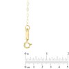 Thumbnail Image 2 of Round Disc Necklace in 10K Gold - 30"