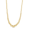 Thumbnail Image 1 of Graduated Bead Necklace in 10K Gold - 17"