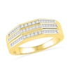 Thumbnail Image 1 of 0.25 CT. T.W. Diamond Wedding Band in 10K Gold
