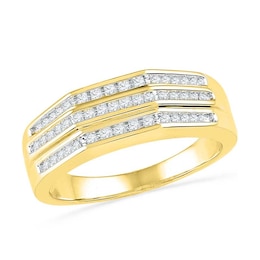 0.25 CT. T.W. Diamond Wedding Band in 10K Gold