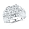 Thumbnail Image 0 of Men's 0.75 CT. T.W. Diamond Ring in 10K White Gold