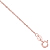 Thumbnail Image 1 of 1.03mm Singapore Chain Necklace in Solid 14K Rose Gold