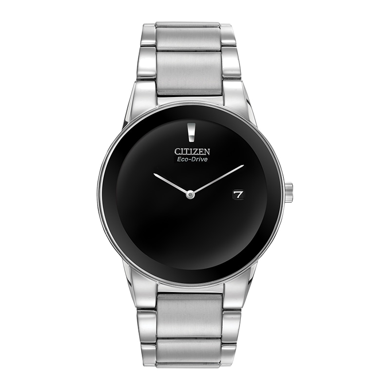 Men's Citizen Eco-Drive® Axiom Watch with Black Dial (Model: AU1060-51E)|Peoples Jewellers