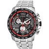 Thumbnail Image 1 of Men's Citizen Eco-Drive® Limited Edition Chronograph Time A-T Watch with Black Dial (Model: BY0104-51E)