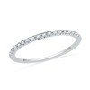 Thumbnail Image 2 of 0.75 CT. T.W. Diamond Twist Frame Bridal Set in 10K White Gold