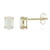 Thumbnail Image 1 of Oval Opal Stud Earrings in 10K Gold
