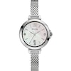 Ladies' Bulova Diamond Accent Watch with Mother-of-Pearl Dial (Model: 96P150)