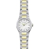 Ladies' Bulova Crystal Watch with Mother-of-Pearl Dial (Model: 98L198)