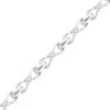 Thumbnail Image 0 of 0.50 CT. T.W. Diamond Infinity Bracelet in Sterling Silver - 7.25"