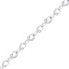 Thumbnail Image 1 of 0.16 CT. T.W. Diamond Infinity Bracelet in Sterling Silver - 7.5&quot;