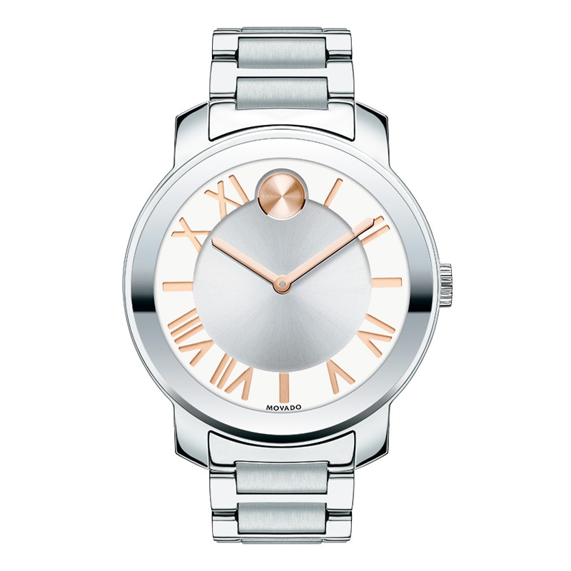 Main Image 1 of Ladies' Movado Bold® Watch with Silver Dial (Model: 3600196)