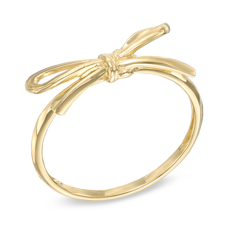 Main Image 2 of Bow Ring in 10K Gold