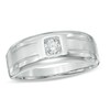 Thumbnail Image 1 of 0.23 CT. Diamond Solitaire Ring in 10K White Gold