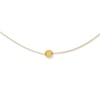 Thumbnail Image 1 of Single Bead Necklace in 14K Gold