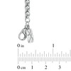 Thumbnail Image 2 of Men's 0.13 CT. T.W. Diamond Stacked Cross Pendant in Two-Tone Stainless Steel - 24&quot;