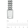 Men's 12.0mm Wheat Chain Link Bracelet in Stainless Steel - 8.5"
