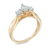 0.58 CT. T.W. Marquise Diamond Past Present Future® Ring in 14K Gold