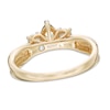 0.58 CT. T.W. Marquise Diamond Past Present Future® Ring in 14K Gold