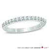 Celebration Canadian Lux® 0.40 CT. T.W. Diamond Wedding Band in 18K White Gold (I/SI2)
