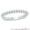 Thumbnail Image 1 of Celebration Canadian Lux® 0.40 CT. T.W. Certified Diamond Wedding Band in 18K White Gold (I/SI2)