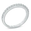 Thumbnail Image 2 of Celebration Canadian Lux® 0.40 CT. T.W. Certified Diamond Wedding Band in 18K White Gold (I/SI2)