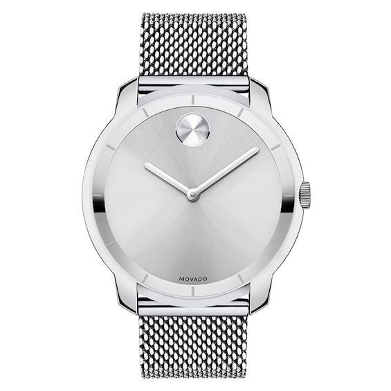 Men's Movado Bold® Watch with Silver Dial (Model: 3600260)