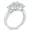 Thumbnail Image 1 of 1.45 CT. T.W. Diamond Past Present Future® Ring in 14K White Gold (I/I2)