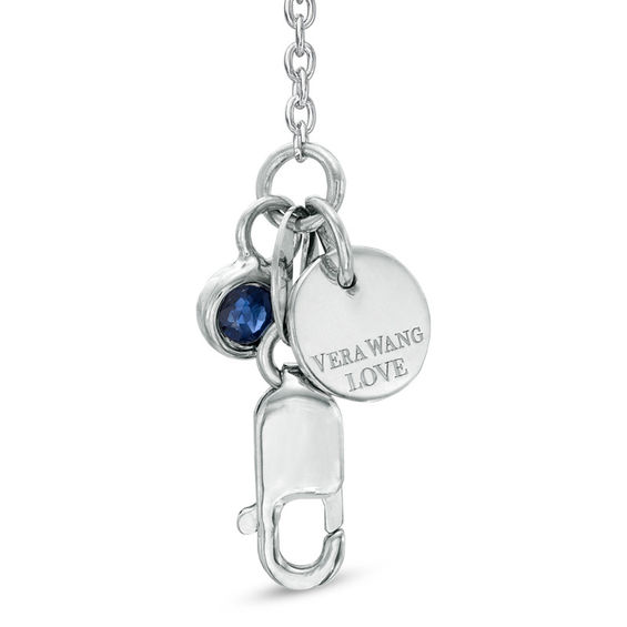 Vera Wang Love Collection 0.18 CT. T.W. Diamond Rose Pendant