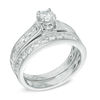 Thumbnail Image 2 of 1.00 CT. T.W. Diamond Bridal Set in 14K White Gold